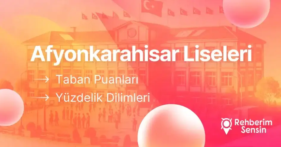 2025-2026 Afyonkarahisar Liseleri Taban Puanları ve En İyi Liseler
