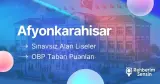 Afyonkarahisar OBP Liseleri, Sınavsız Alan Afyonkarahisar Liseleri