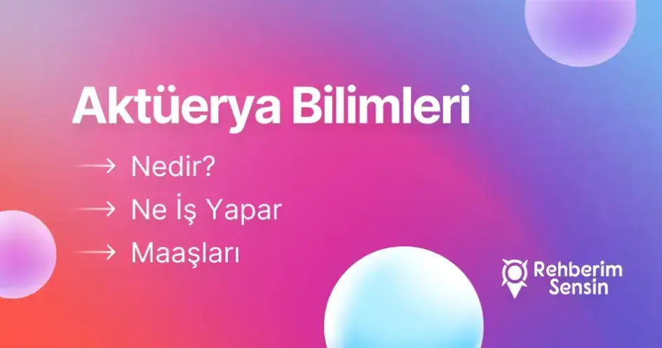 Aktüerya Bilimleri Nedir? Ne İş Yapar? Maaşları