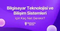 Bilgisayar Teknolojisi ve Bilişim Sistemleri için Kaç Net Gerekir?