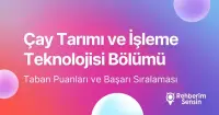 Çay Tarımı ve İşleme Teknolojisi Taban Puanları ve Başarı Sıralaması (2026)
