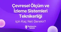 (2 Yıllık) Çevresel Ölçüm ve İzleme Sistemleri Teknikerliği için Kaç Net Gerekir?