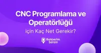 CNC Programlama ve Operatörlüğü (2 Yıllık) için Kaç Net Gerekir?
