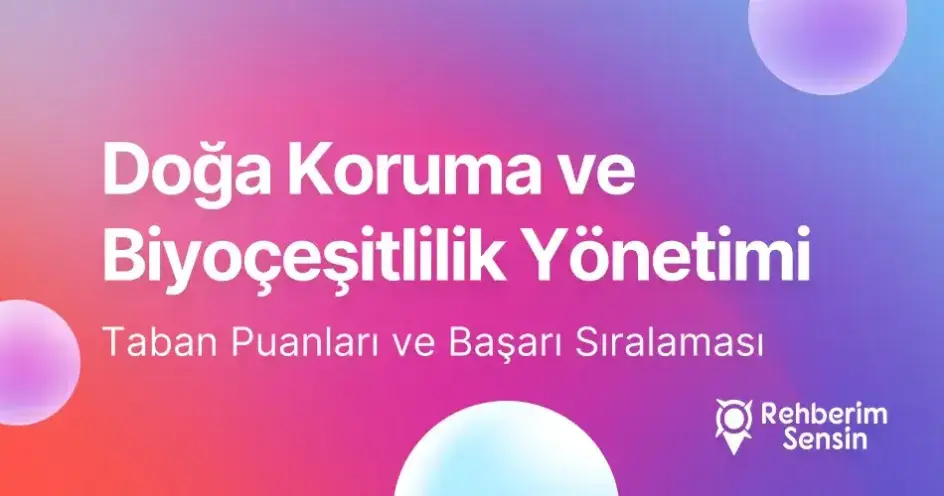 Doğa Koruma ve Biyoçeşitlilik Yönetimi Taban Puanları ve Başarı Sıralaması (2026)