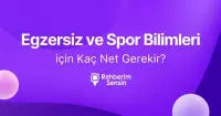 Egzersiz ve Spor Bilimleri için Kaç Net Gerekir?