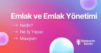 Emlak ve Emlak Yönetimi Nedir? Ne İş Yapar? Maaşları