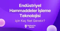 Endüstriyel Hammaddeler İşleme Teknolojisi (2 Yıllık) için Kaç Net Gerekir?