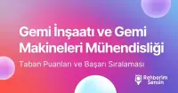 Gemi İnşaatı ve Gemi Makineleri Mühendisliği Taban Puanları ve Başarı Sıralaması (2026)