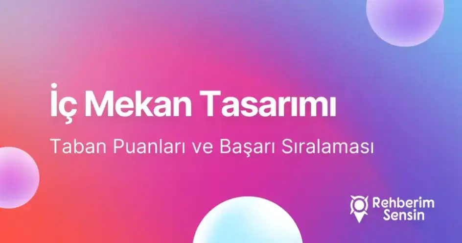 İç Mekan Tasarımı Taban Puanları ve Başarı Sıralaması (2026)