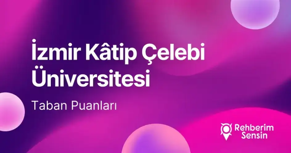 İzmir Kâtip Çelebi Üniversitesi (İKÇÜ) 2026 Tercih Rehberi: Taban Puanları (Son 4 Yıl) Başarı Sıralamaları