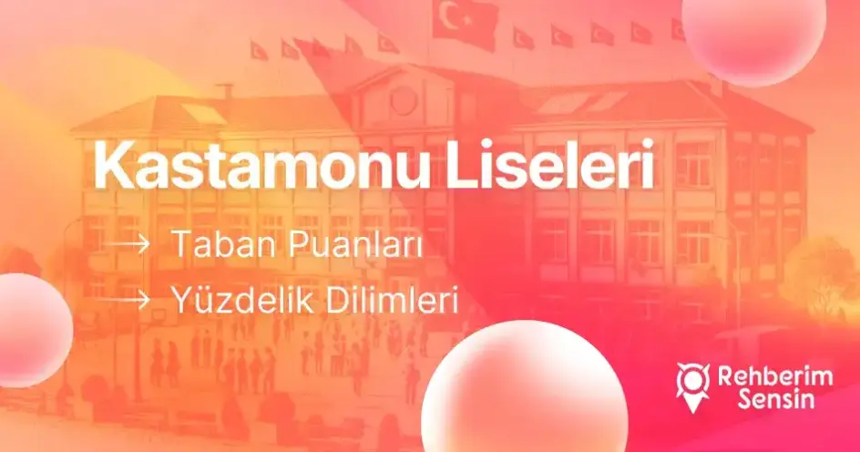 2025-2026 Kastamonu Liseleri Taban Puanları ve En İyi Liseler