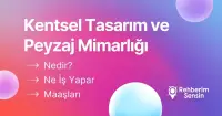 Kentsel Tasarım ve Peyzaj Mimarlığı Nedir? Ne İş Yapar? Maaşları