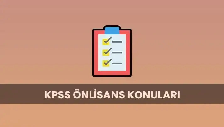 KPSS Önlisans Konuları ve Soru Dağılımı