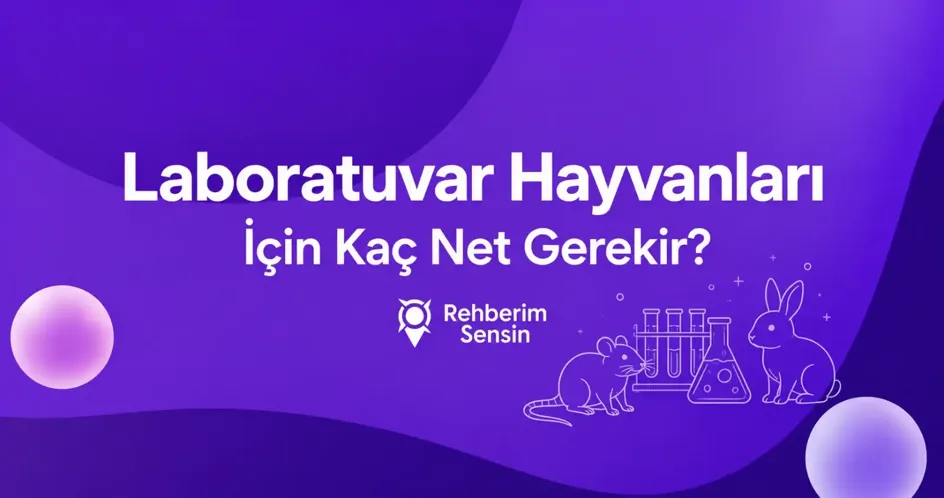 Laboratuvar Hayvanları İçin Kaç Net Gerekir?