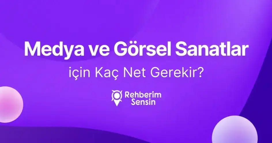 Medya ve Görsel Sanatlar için Kaç Net Gerekir?