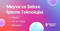 Meyve ve Sebze İşleme Teknolojisi Nedir? Ne İş Yapar? Maaşları