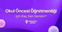 Okul Öncesi Öğretmenliği için Kaç Net Gerekir?