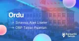 Ordu OBP Liseleri, Sınavsız Alan Ordu Liseleri
