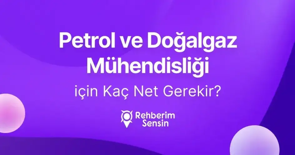 Petrol ve Doğalgaz Mühendisliği için Kaç Net Gerekir?
