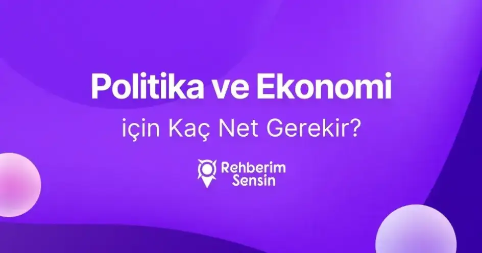 Politika ve Ekonomi için Kaç Net Gerekir?
