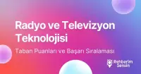 Radyo ve Televizyon Teknolojisi Taban Puanları ve Başarı Sıralaması (2026)