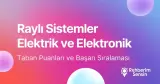 Raylı Sistemler Elektrik ve Elektronik Taban Puanları ve Başarı Sıralaması (2026)