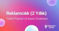 Reklamcılık Taban Puanları ve Başarı Sıralaması (2 Yıllık) (2026)