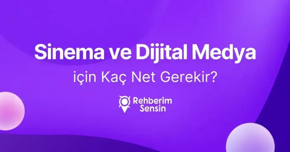 Sinema ve Dijital Medya için Kaç Net Gerekir?