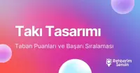 Takı Tasarımı Taban Puanları ve Başarı Sıralaması (2026)