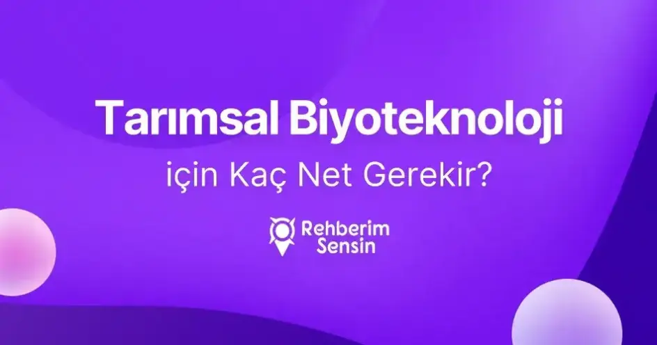 Tarımsal Biyoteknoloji için Kaç Net Gerekir?