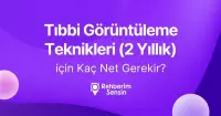 Tıbbi Görüntüleme Teknikleri (2 Yıllık) için Kaç Net Gerekir?