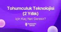 Tohumculuk Teknolojisi (2 Yıllık) için Kaç Net Gerekir?