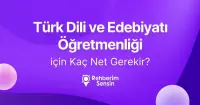 Türk Dili ve Edebiyatı Öğretmenliği için Kaç Net Gerekir?