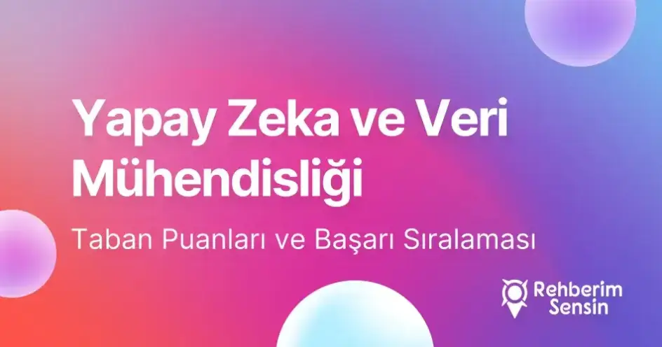 Yapay Zeka ve Veri Mühendisliği Taban Puanları ve Başarı Sıralaması (2026)