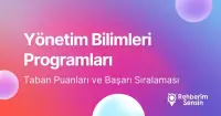Yönetim Bilimleri Programları Taban Puanları ve Başarı Sıralaması (2026)