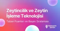 Zeytincilik ve Zeytin İşleme Teknolojisi Taban Puanları ve Başarı Sıralaması (2026)